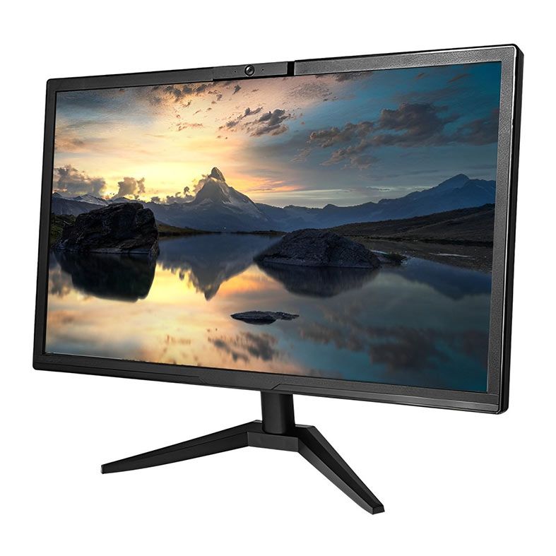 Monitor BRX 23, 23 Pol, FHD, Com Webcam, 75Hz, HDMI/VGA, Preto, MBRX23BKW