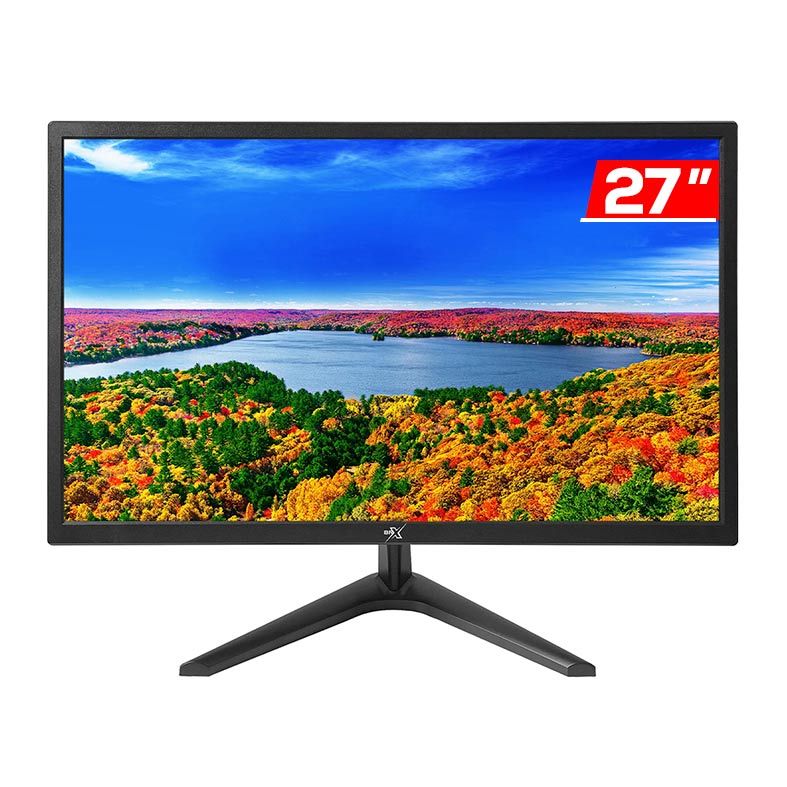 Monitor BRX 27, 27 Pol. IPS, 75Hz, FHD, HDMI/VGA, Preto, MBRX27BK