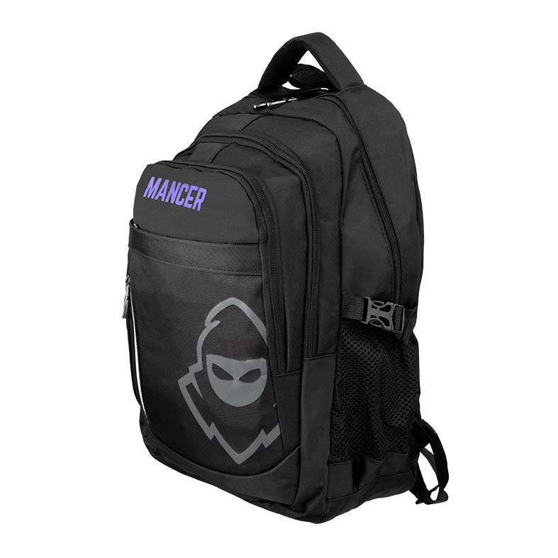 Mochila Mancer Belphegor, Preto e Roxo, MC-BELP-PP01