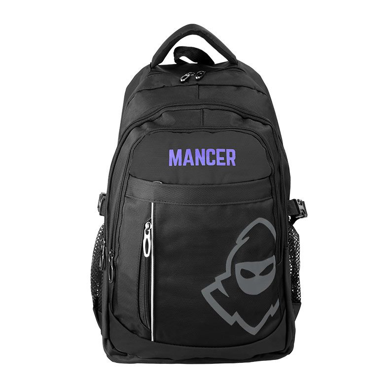 Mochila Mancer Belphegor, Preto e Roxo, MC-BELP-PP01