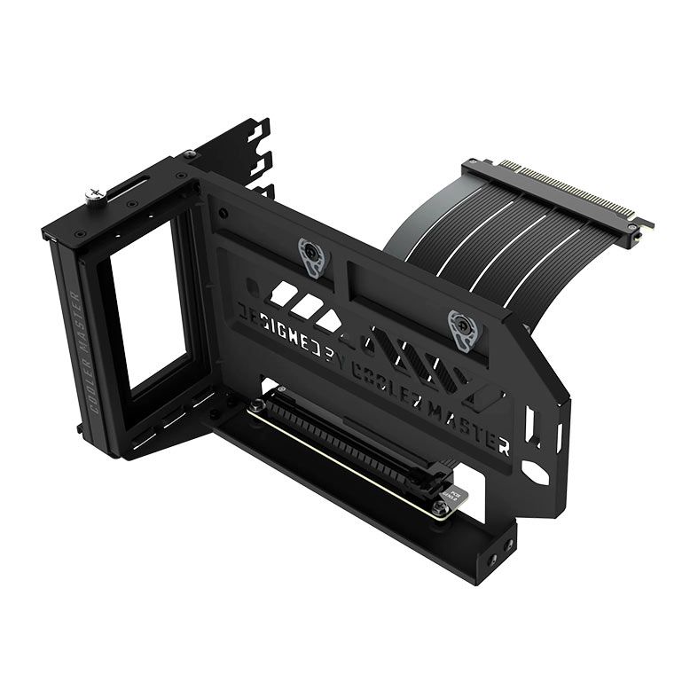 Kit de Suporte Para Placa de Video Vertical Cooler Master V3, Com Cabo Riser PCIE 5.0, Preto, MCA-U000C-KFVK03