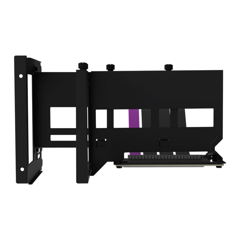 Kit Adaptador de Placa de Video Vertical Universal V2 Cooler Master, PCIe 4.0, Preto e Roxo, MCA-U000R-KFVK02