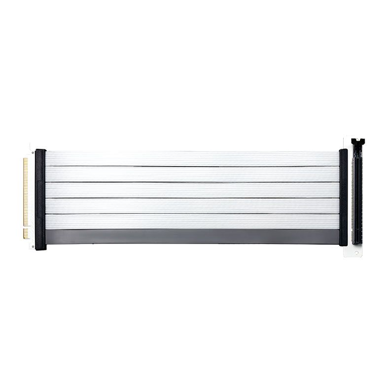 Cabo Riser Cooler Master V2, PCIe 4.0 x16, 300mm, Branco, MCA-U002R-WPCI40-300