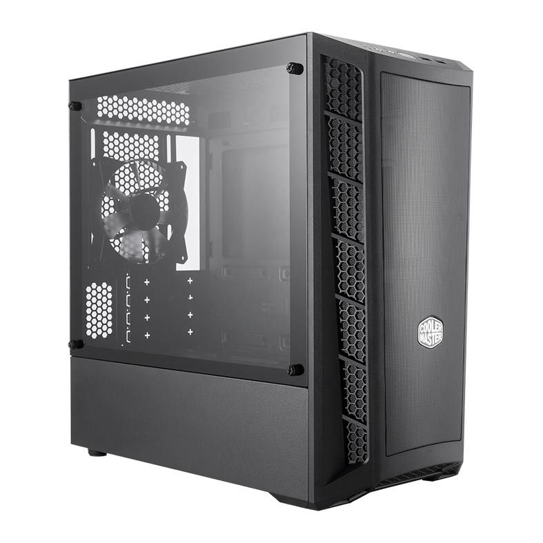 Gabinete Gamer Cooler Master Masterbox MB311L, Mini-Tower, Lateral de Vidro, Com 1 Fan, Preto, MCB-B311L-KGNN-S00