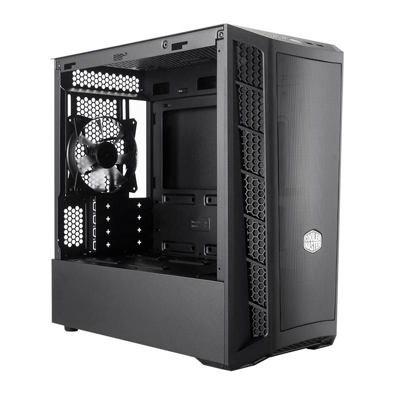 Gabinete Gamer Cooler Master Masterbox MB311L, Mini-Tower, Lateral de Vidro, Com 1 Fan, Preto, MCB-B311L-KGNN-S00