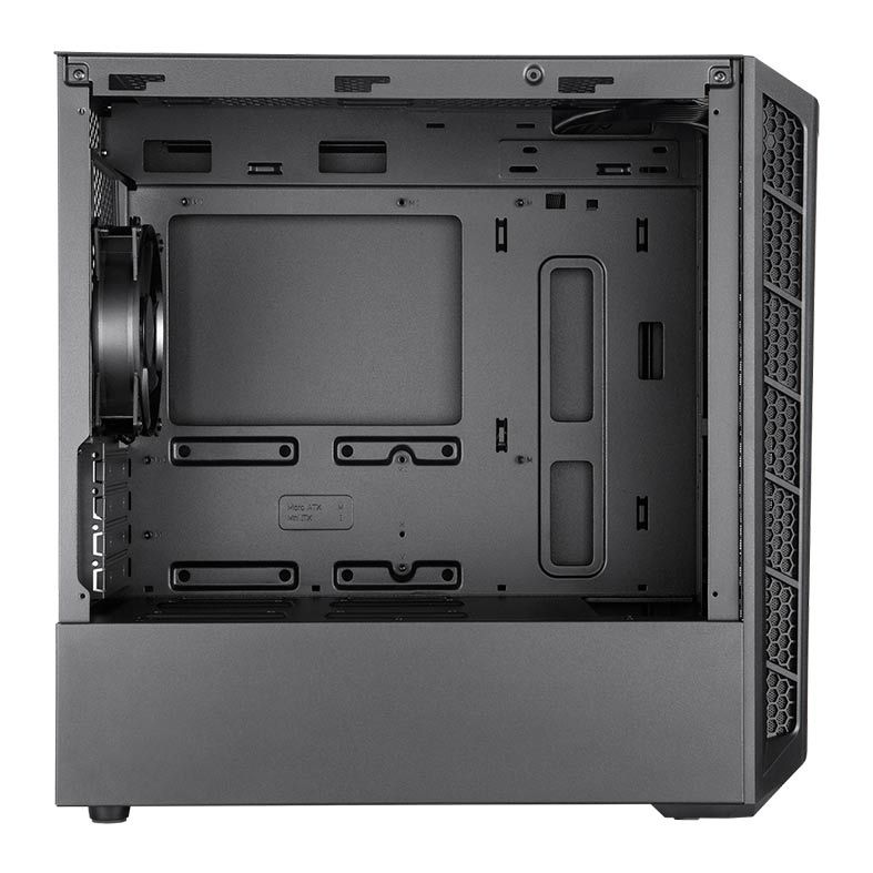 Gabinete Gamer Cooler Master Masterbox MB311L, Mini-Tower, Lateral de Vidro, Com 1 Fan, Preto, MCB-B311L-KGNN-S00
