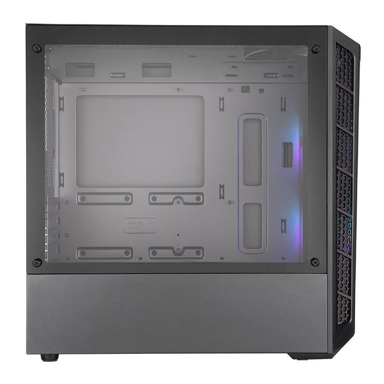 Gabinete Cooler Master Masterbox MB311L ARGB, Mini-Tower, Lateral de Vidro, Com 2 Fans, Preto, MCB-B311L-KGNN-S02