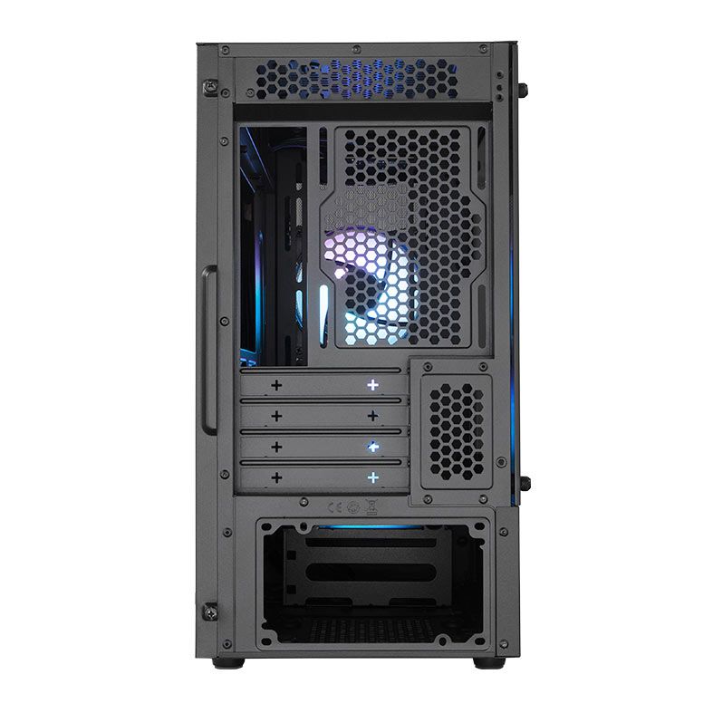 Gabinete Cooler Master Masterbox MB311L ARGB, Mini-Tower, Lateral de Vidro, Com 2 Fans, Preto, MCB-B311L-KGNN-S02