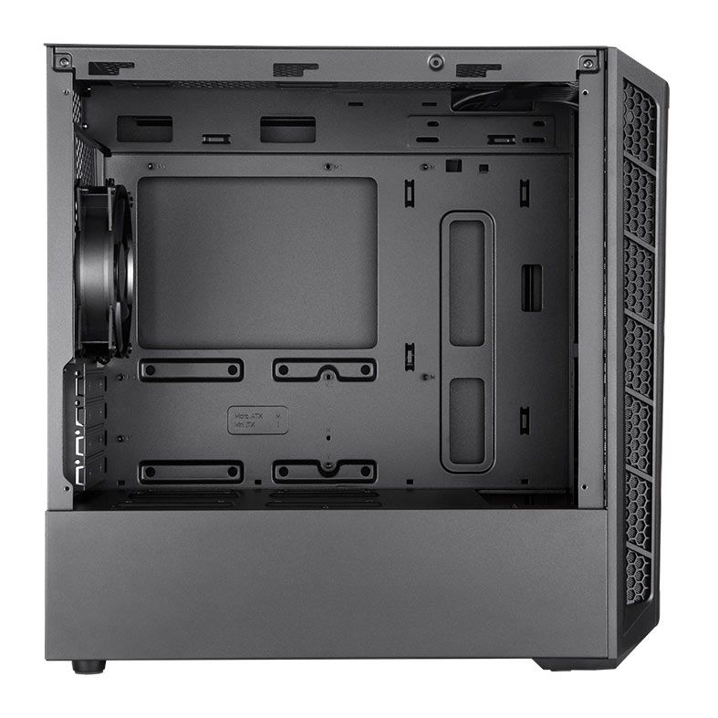 Gabinete Cooler Master Masterbox MB320L, Mini-Tower, Lateral de Vidro, Com 1 Fans, Preto, MCB-B320L-KGNN-S00