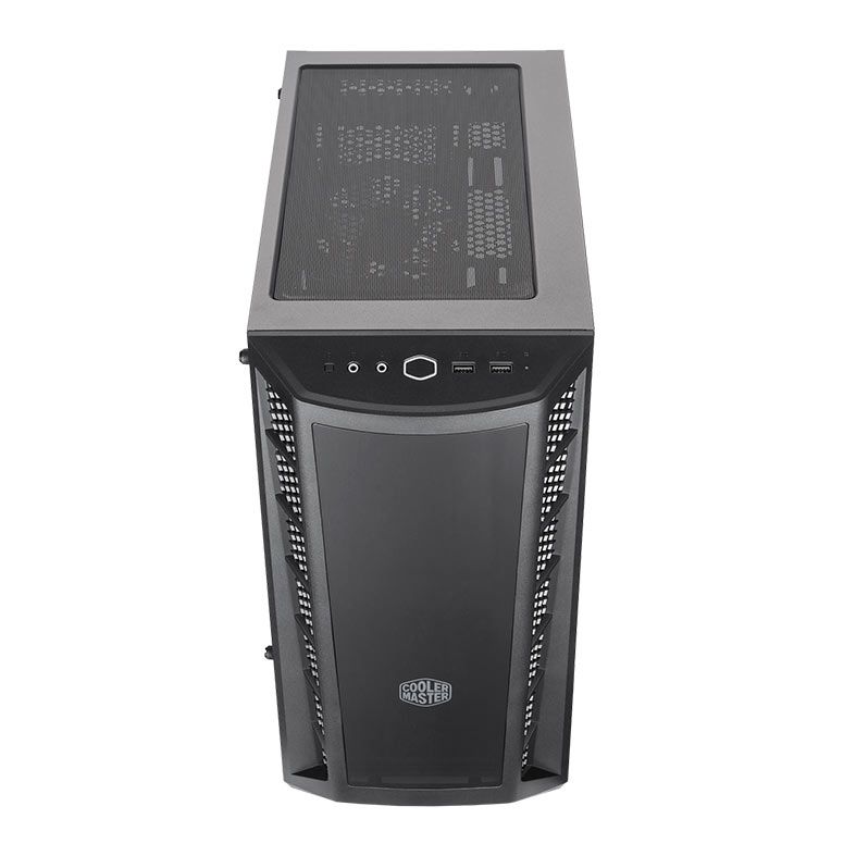 Gabinete Cooler Master Masterbox MB320L, Mini-Tower, Lateral de Vidro, Com 1 Fans, Preto, MCB-B320L-KGNN-S00
