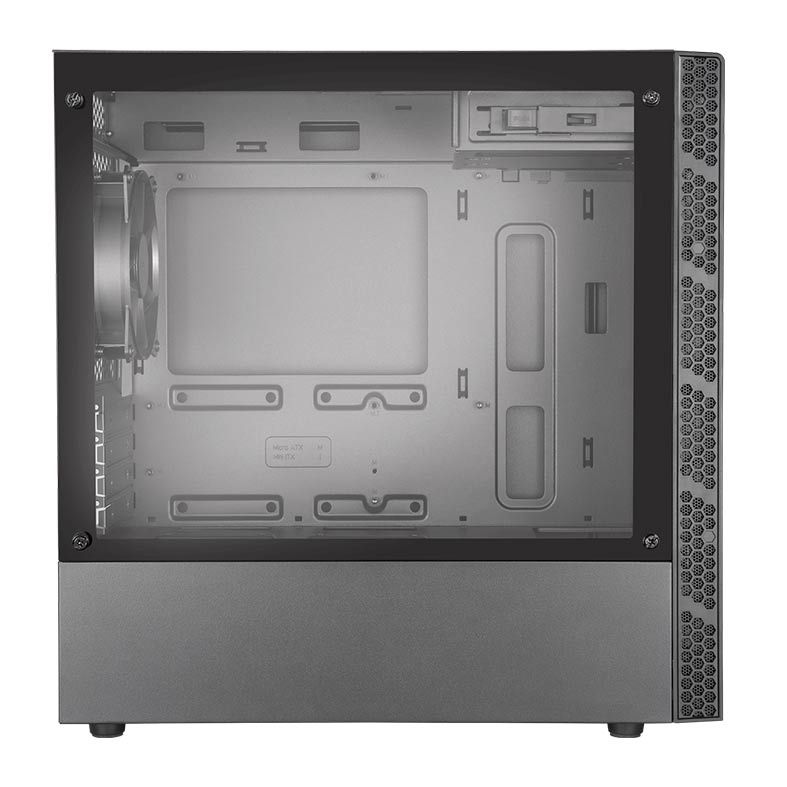 Gabinete Cooler Master Masterbox MB400L Lateral Vidro Preto com ODD, MCB-B400L-KG5N-S00