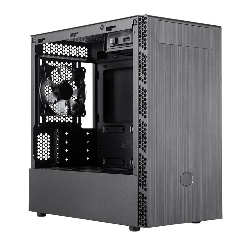 Gabinete Cooler Master Masterbox MB400L Lateral Vidro Preto com ODD, MCB-B400L-KG5N-S00