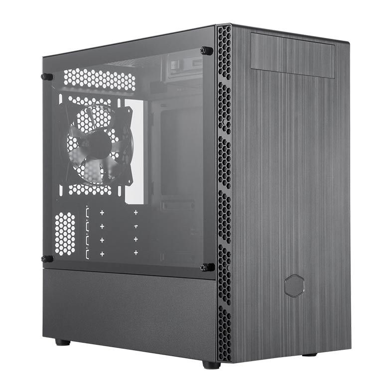 Gabinete Cooler Master Masterbox MB400L Lateral Vidro Preto com ODD, MCB-B400L-KG5N-S00