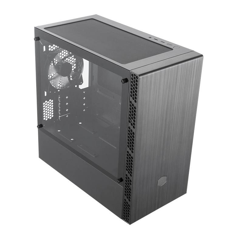 Gabinete Cooler Master Masterbox MB400L Lateral Vidro Preto, MCB-B400L-KGNN-S00