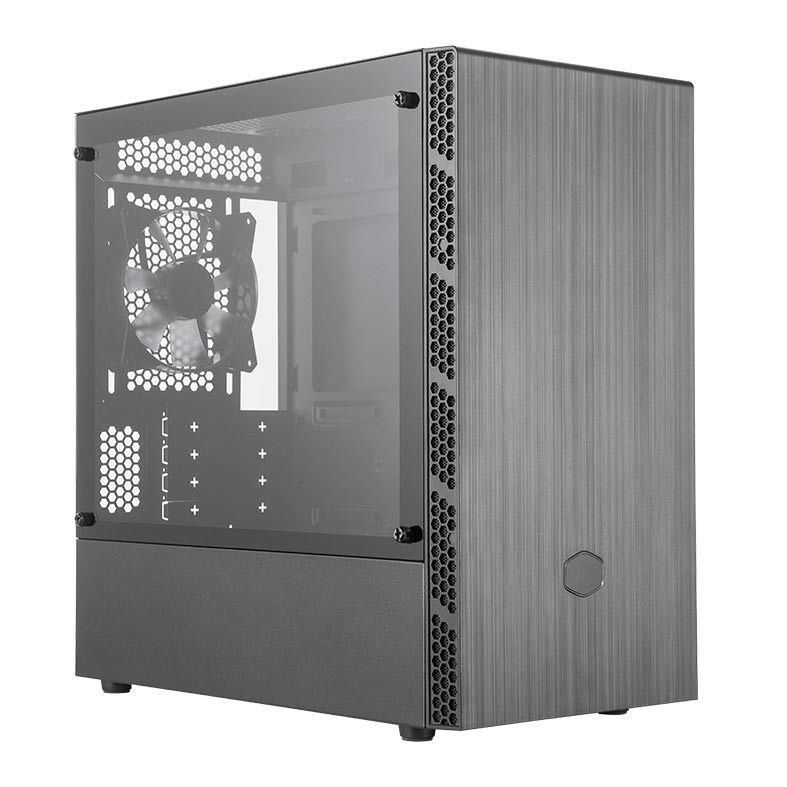 Gabinete Cooler Master Masterbox MB400L Lateral Vidro Preto, MCB-B400L-KGNN-S00