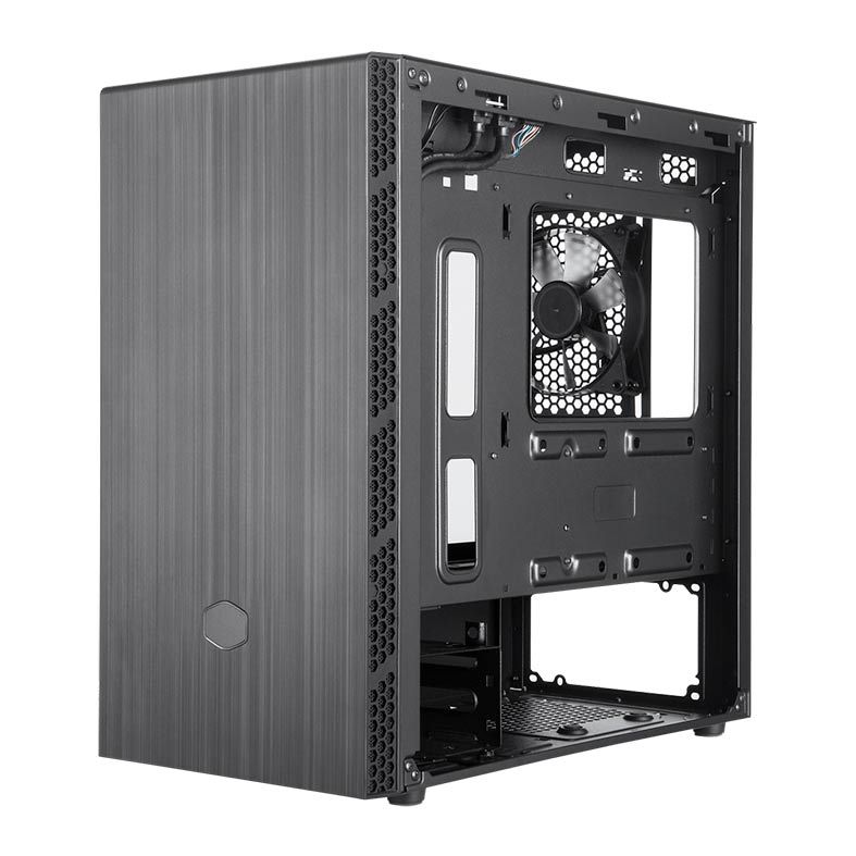 Gabinete Cooler Master Masterbox MB400L Lateral Vidro Preto, MCB-B400L-KGNN-S00