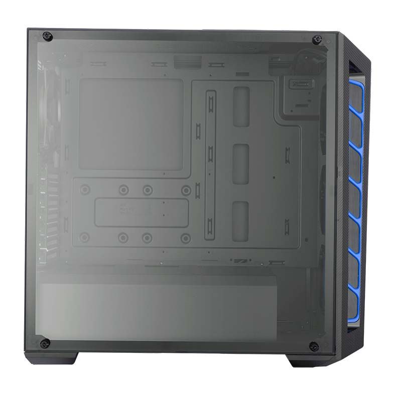 Gabinete Cooler Master Masterbox MB510L Lateral Acrilico Preto/Azul, MCB-B510L-KANN-S03