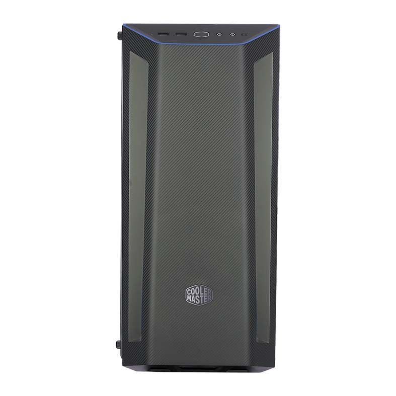 Gabinete Cooler Master Masterbox MB510L Lateral Acrilico Preto/Azul, MCB-B510L-KANN-S03
