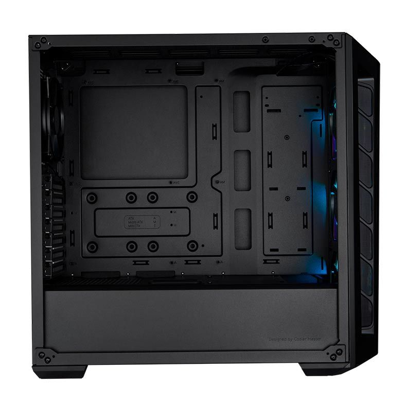 Gabinete Cooler Master Masterbox MB520 ARGB Lateral Vidro Temp Preto, MCB-B520-KGNN-RGA