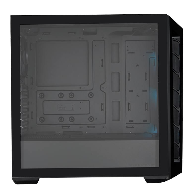 Gabinete Cooler Master Masterbox MB520 ARGB Lateral Vidro Temp Preto, MCB-B520-KGNN-RGA
