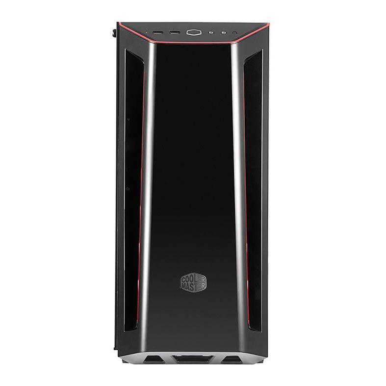 Gabinete Cooler Master Masterbox MB520 TG Lateral Vidro Preto/Vermelho, MCB-B520-KGNN-S00