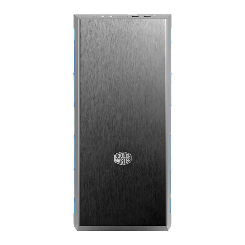 Gabinete Cooler Master Masterbox MB600L Lateral Acrilico Preto/Azul, MCB-B600L-KA5N-S01
