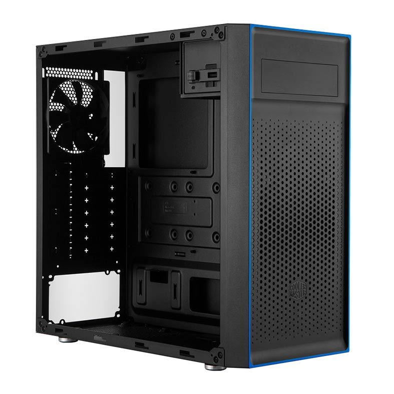 Gabinete Cooler Master Masterbox E501L Preto/Azul, MCB-E501L-KN5N-S00