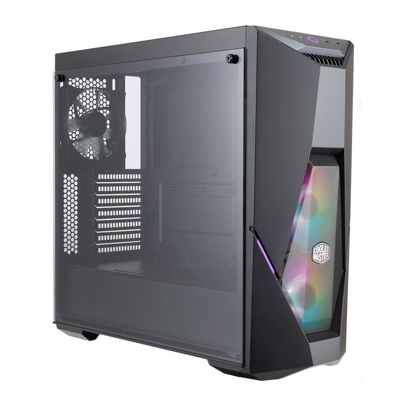 Gabinete Cooler Master Masterbox K500 ARGB Lateral Vidro Preto, MCB-K500D-KGNN-S02
