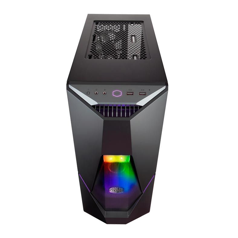 Gabinete Cooler Master Masterbox K500 ARGB Lateral Vidro Preto, MCB-K500D-KGNN-S02