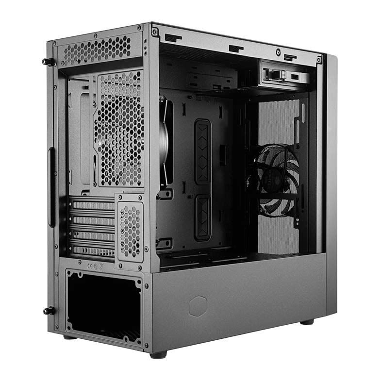 Gabinete Cooler Master Masterbox NR400 Lateral Vidro Temp Preto com ODD, MCB-NR400-KG5N-S00