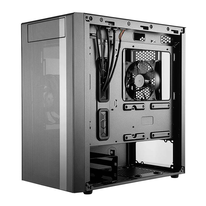 Gabinete Cooler Master Masterbox NR400 Lateral Vidro Temp Preto com ODD, MCB-NR400-KG5N-S00