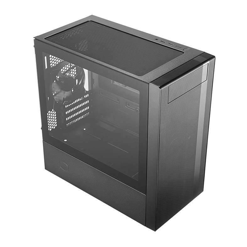 Gabinete Cooler Master Masterbox NR400 Lateral Vidro Temp Preto com ODD, MCB-NR400-KG5N-S00