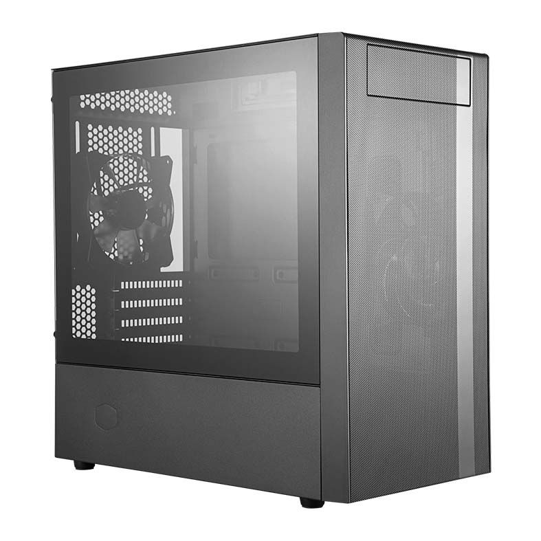 Gabinete Cooler Master Masterbox NR400 Lateral Vidro Temp Preto com ODD, MCB-NR400-KG5N-S00