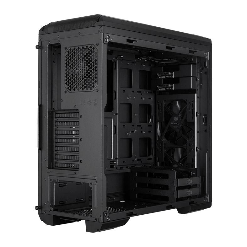 Gabinete Cooler Master Masterbox NR600P Lateral Vidro Preto, MCB-NR600P-KNNN-S00