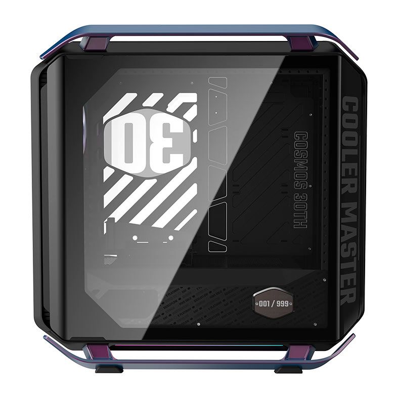 Gabinete Cooler Master Cosmos Infinity 30th Anniversary Edition + Water Cooler PL360 Flux 30th + Fonte V1300 Platinum 30th, MCC-C700M-KHNN-SL1 PRE VENDA