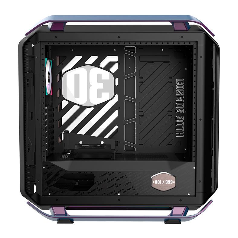 Gabinete Cooler Master Cosmos Infinity 30th Anniversary Edition + Water Cooler PL360 Flux 30th + Fonte V1300 Platinum 30th, MCC-C700M-KHNN-SL1 PRE VENDA