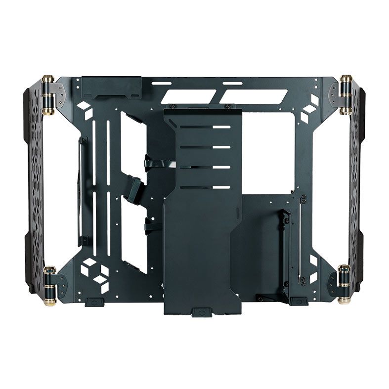 Gabinete Cooler Master MasterFrame 700, Full-Tower, Vidro Temp, Preto, MCF-MF700-KGNN-S00
