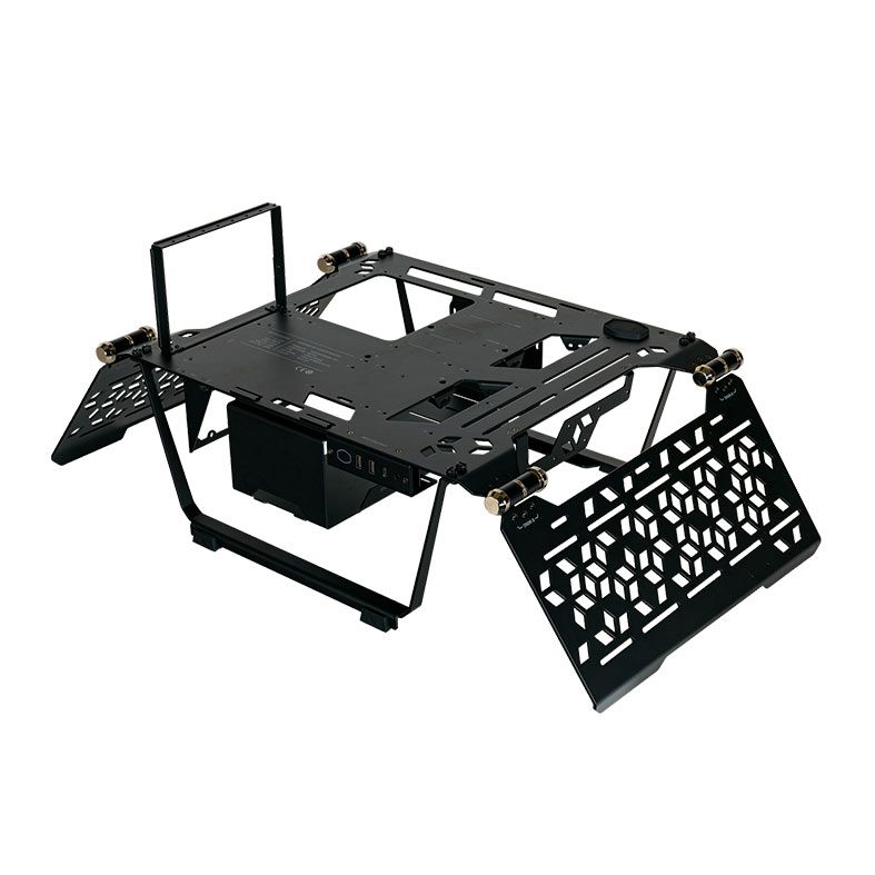 Gabinete Cooler Master MasterFrame 700, Full-Tower, Vidro Temp, Preto, MCF-MF700-KGNN-S00