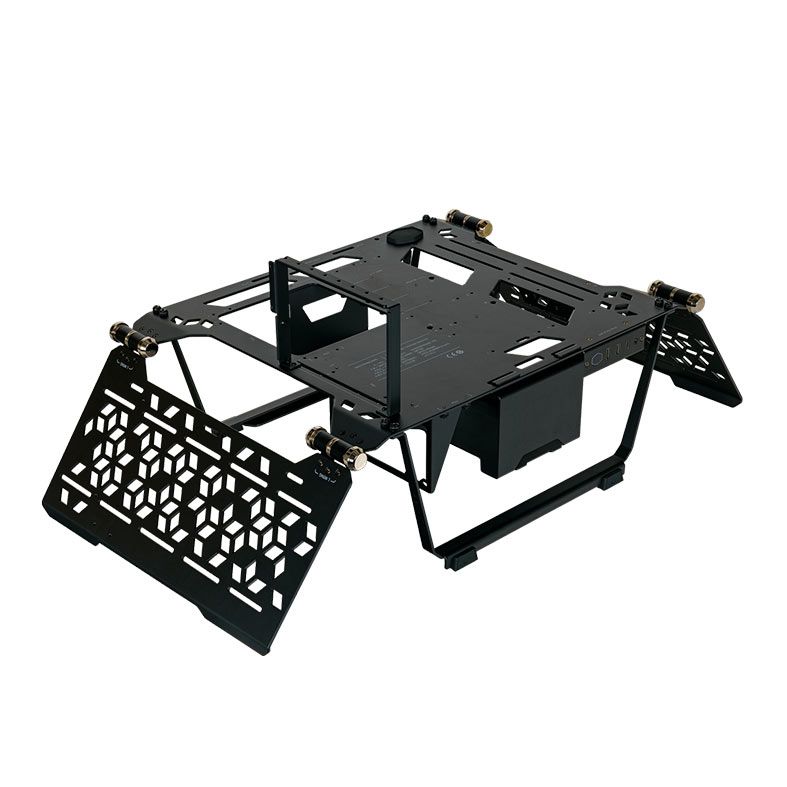 Gabinete Cooler Master MasterFrame 700, Full-Tower, Vidro Temp, Preto, MCF-MF700-KGNN-S00