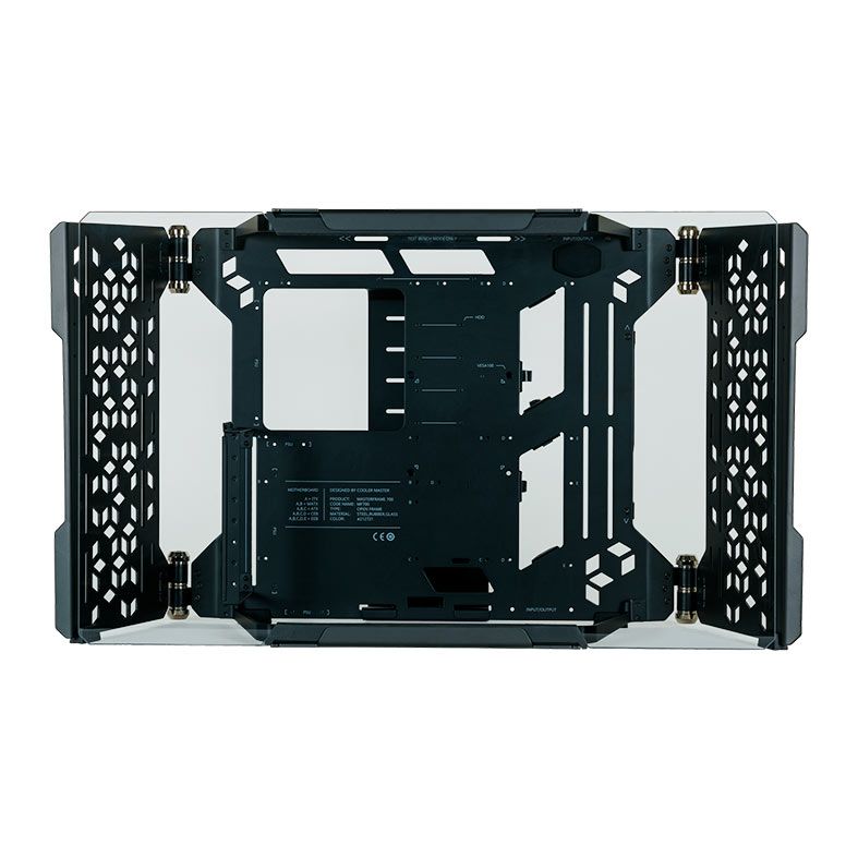 Gabinete Cooler Master MasterFrame 700, Full-Tower, Vidro Temp, Preto, MCF-MF700-KGNN-S00