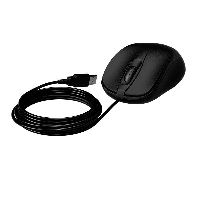Mouse Office Intelbras MCI10, 1000DPI, USB, Preto, MCI10