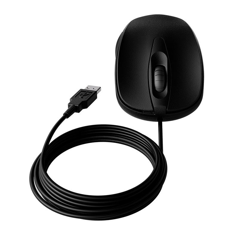Mouse Office Intelbras MCI10, 1000DPI, USB, Preto, MCI10