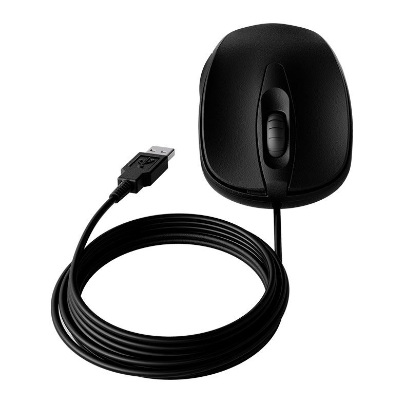 Mouse Office Intelbras MCI20, 1000DPI, USB, Preto, MCI20