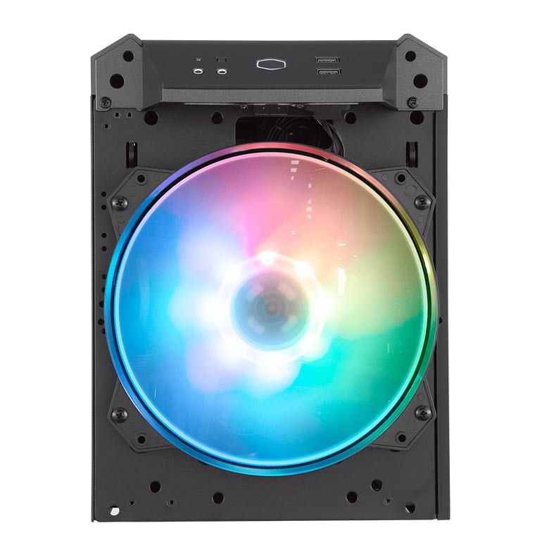 Gabinete Cooler Master Mastercase H100 ARGB Preto, MCM-H100-KANN-S01