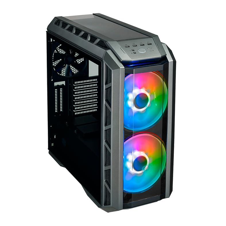 Gabinete Cooler Master Mastercase H500P ARGB Gun Metal/Preto, MCM-H500P-MGNN-S01