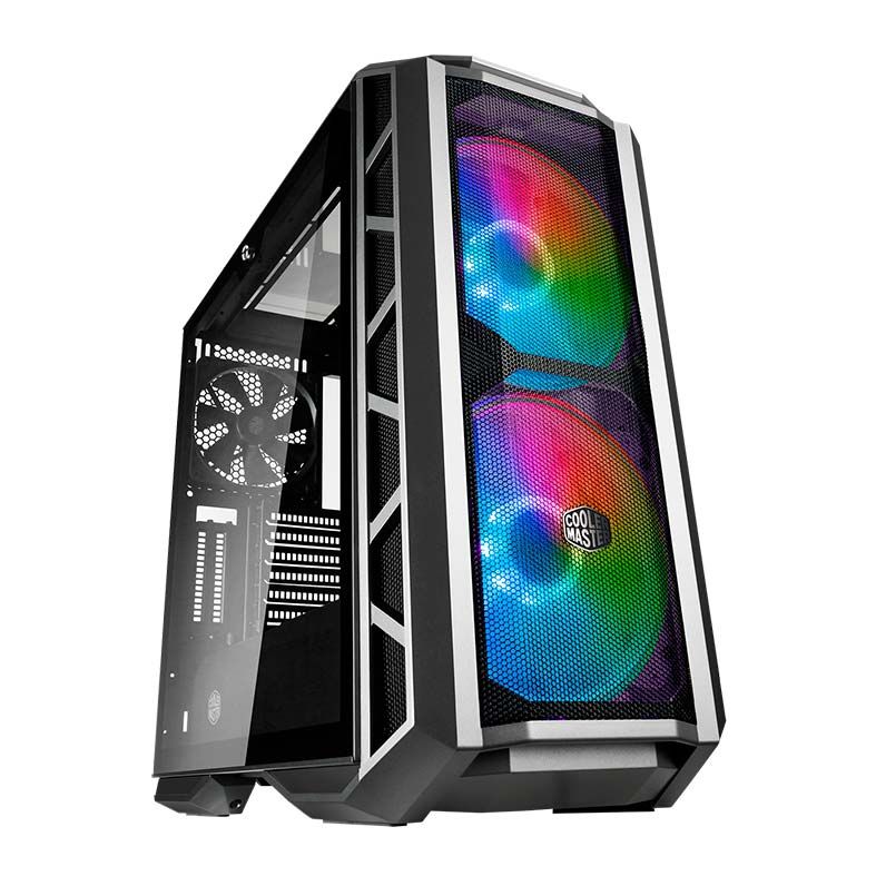 Gabinete Cooler Master Mastercase H500P Mesh ARGB Gunmetal Cinza, MCM-H500P-MGNN-S11