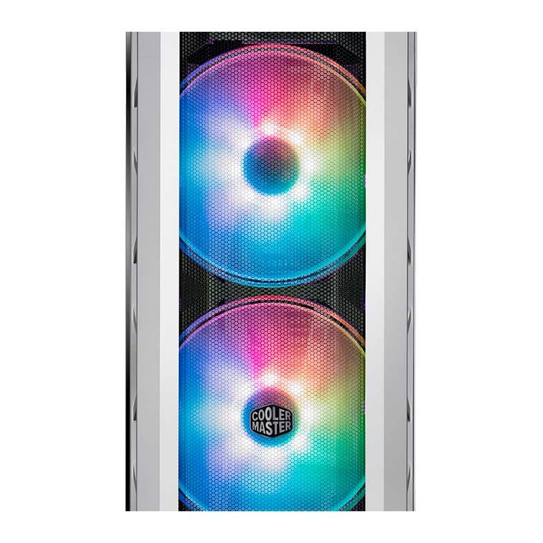 Gabinete Cooler Master Mastercase H500P Mesh ARGB Branco, MCM-H500P-WGNN-S01
