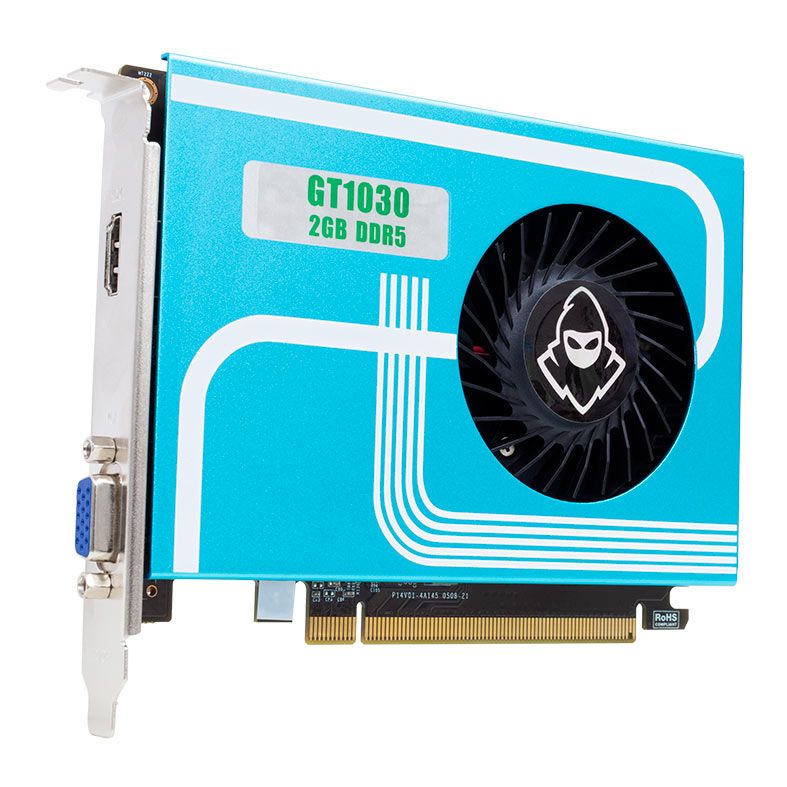 Placa de Vídeo Mancer GeForce GT 1030 2GB GDDR5 64Bit, MCR-1030GD5-V1