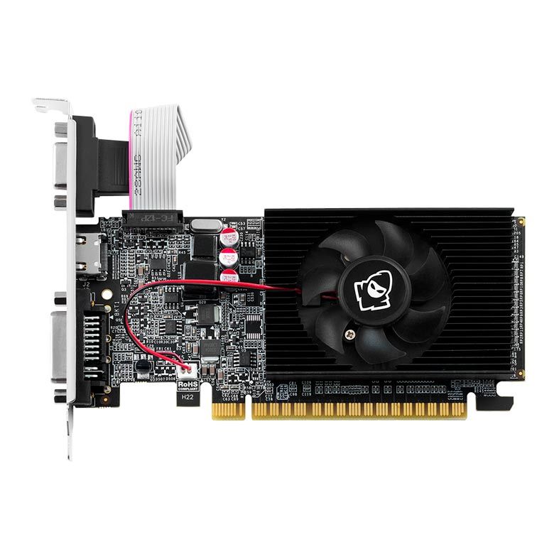 Placa de Vídeo Mancer GeForce GT610 2GB GDDR3 64Bit, MCR-6102GD3-V1