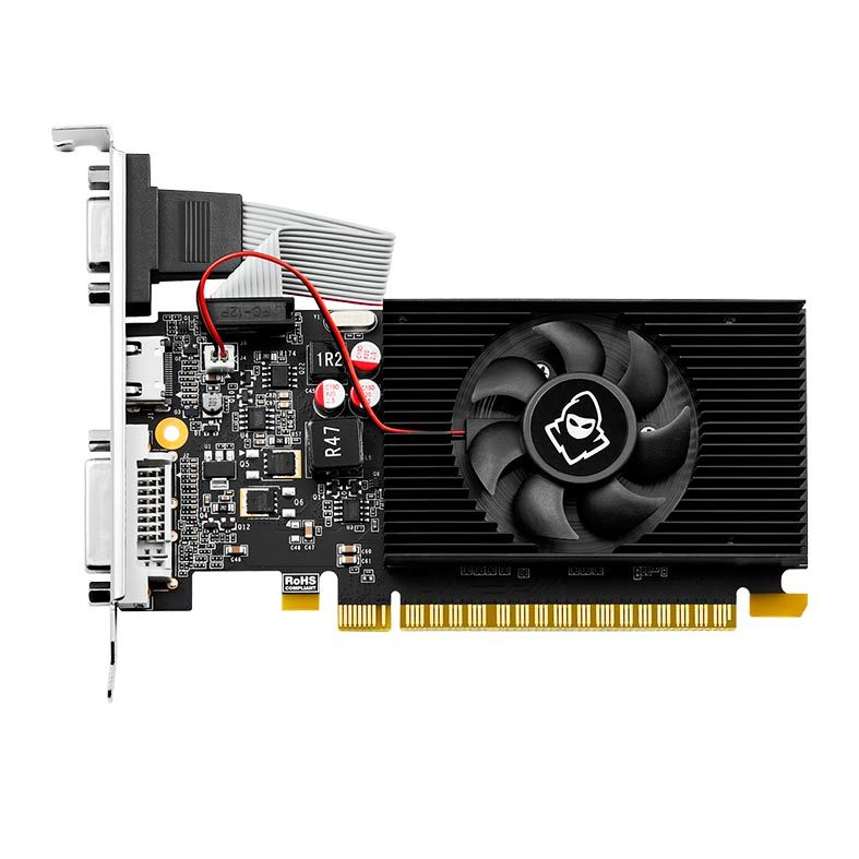 Placa de Vídeo Mancer GeForce GT 710 2GB GDDR3 64Bit, MCR-7102GD3-V1
